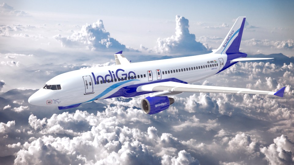 Indigo Flight Model A320 preview image 1